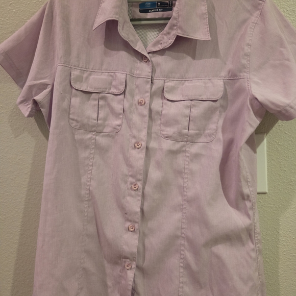 Magellan Outdoors Tops - Magellan Outdoors Lavender Classic Fit Shirt Medium